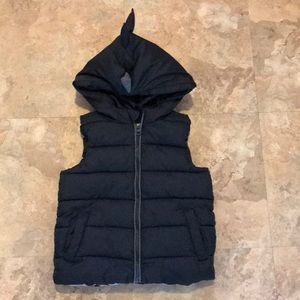 EUC Dino puffer hooded vest